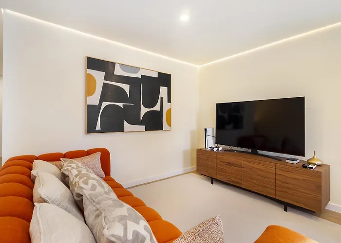 Semesterbostad Douro Prestige Urban Retreat With Shared S-pool & Gym Oporto