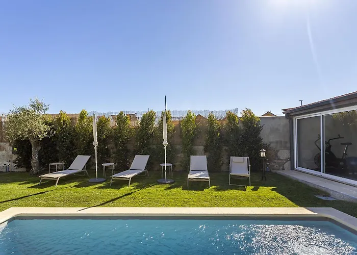 Semesterbostad Douro Prestige Urban Retreat With Shared S-pool & Gym *